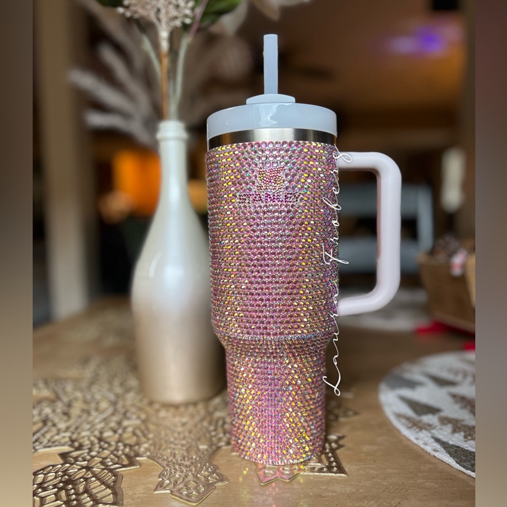 CUSTOM - Stanley H2.0 Quencher - Fully Blinged